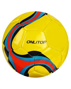 Мяч футбольный Pass размер 5 32 панели Pvc 2 подслоя машинная сшивка 260 г Onlitop