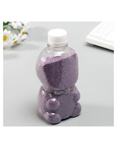 Песок цветной в бутылках Фиолетовый 500 гр Nnb