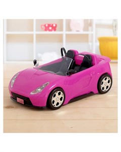 Машинка для кукол Fashion Girl Travel розовая Кнр игрушки