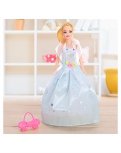 Кукла модель Милена в пышном платье с аксессуарами Кнр игрушки