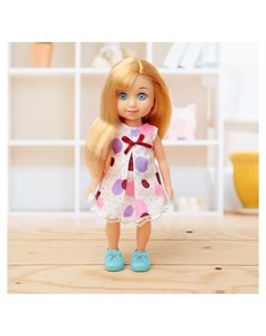 Кукла Дарья в платье Кнр игрушки