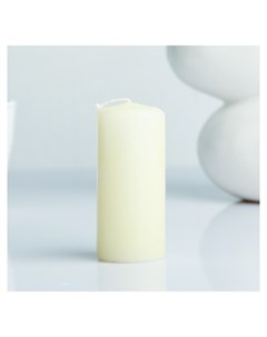 Свеча пеньковая ароматическая Ваниль 4 х 9 см Омский свечной