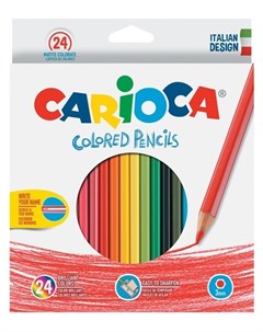 Карандаши цветные 24 цвета Carioca