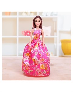 Кукла модель Рита в платье Кнр игрушки