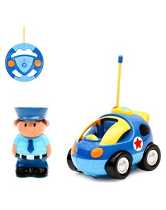 Машина радиоуправляемая Полиция 11 см x 9 см x 10 см Кнр игрушки