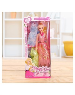 Кукла модель Лиза с набором платьев Кнр игрушки