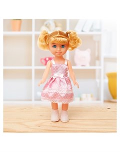 Кукла Маша в шелковом платье Кнр игрушки