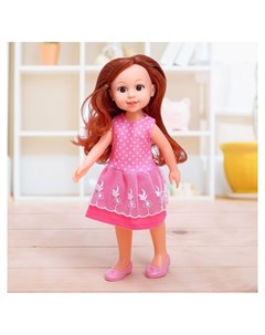 Кукла Наташа в платье Кнр игрушки