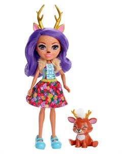 Кукла Энчантималс с любимой зверюшкой Mattel
