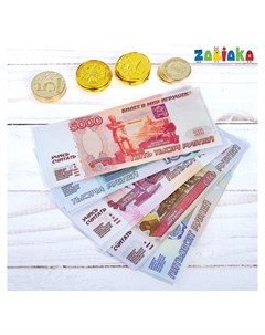 Игровой набор денег и монет Первые покупки Zabiaka