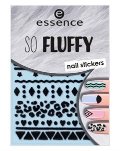 Наклейки для ногтей So Fluffy Nail Stickers 11 Essence