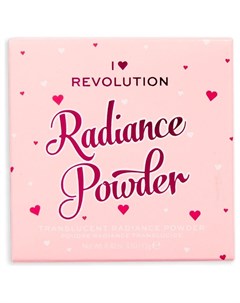 Пудра для лица рассыпчатая с эффектом сияния Loose Powder Heartbreakers Radiance I heart revolution