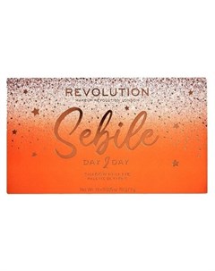 Палетка теней для век Sebile Day 2 Day Makeup revolution