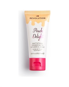 Праймер для лица матирующий Peach Delight Mattifying Primer With Vitamin C And E I heart revolution