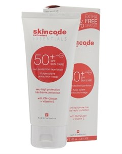 Лосьон для лица солнцезащитный SPF 50 Skincode