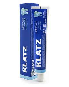Зубная паста бережное отбеливание Klatz