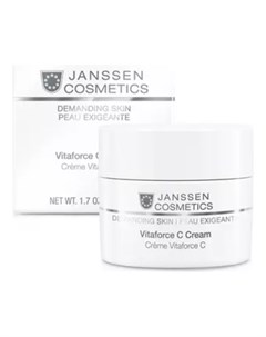 Крем для лица регенерирующий с витамином С Vitaforce C Cream Janssen cosmetics