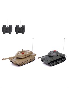 Два танка на радиоуправлении Военная стратегия Кнр игрушки
