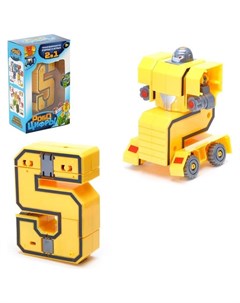 Робот трансформер Робоцифры 5 Woow toys