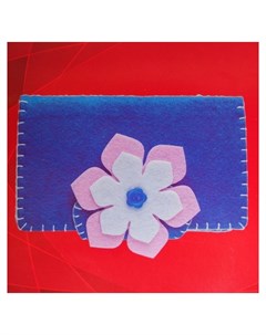 Набор для создания кошелька из фетра Цветочек Школа талантов