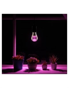 Светодиодная лампа для растений фитолампа Luazon 9 Вт E27 220в Luazon home