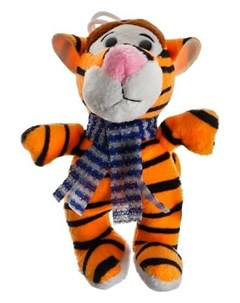 Мягкая игрушка Тигр в шарфе 13 см на присоске Nnb