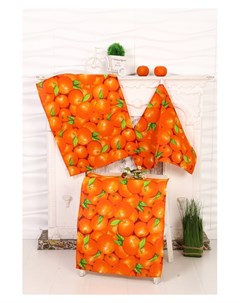 Полотенце апельсин 45х60 см рогожка Domovita