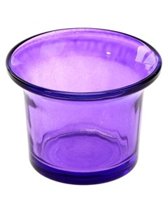 Подсвечник на 1 свечу Глянец цвет фиолетовый Nnb