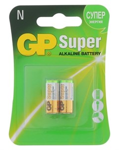 Батарейка алкалиновая GP Super LR1 910a 2bl 1 5в блистер 2 шт Gр