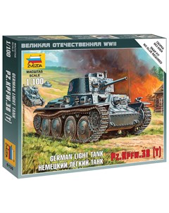 Сборная модель Немецкий танк Т 38 Zvezda