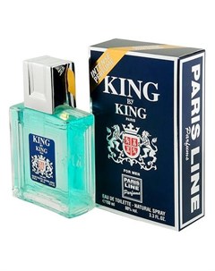 Туалетная вода King by King Объем 100 мл Paris line parfums