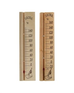 Деревянный термометр для бани и сауны Sauna в пакете Первый термометровый завод