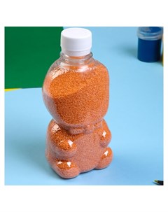 Песок цветной в бутылках Оранжевый 500 гр Nnb