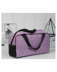 Косметичка сумочка отдел на молнии ручки цвет фиолетовый Nnb