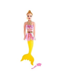 Кукла русалочка с расчёской Кнр игрушки