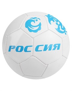 Мяч футбольный с узором Россия размер 5 Onlitop