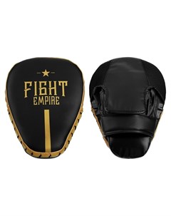 Лапа боксёрская Fight Empire Pro 1 шт цвет чёрный золотой Кнр