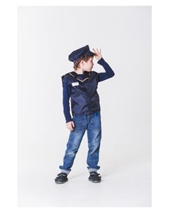 Детский карнавальный костюм Машинист поезда жилет кепка 4 6 лет рост 110 122 см Nnb