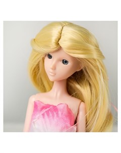 Волосы для кукол Волнистые с хвостиком размер маленький цвет 613 Nnb