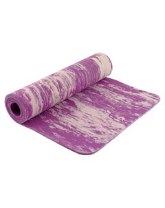 Коврик для йоги цвет фиолетовый с разводами Sangh