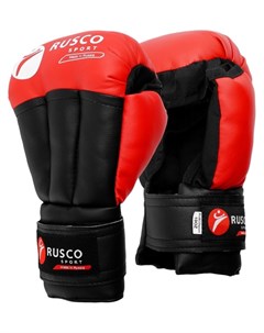 Перчатки для рукопашного боя 6 OZ цвет красный Rusco sport