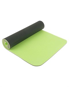 Коврик для йоги 183 61 0 8 см двухцветный цвет тёмно зелёный Sangh