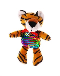 Мягкая игрушка магнит Тигр с пайетками Nnb