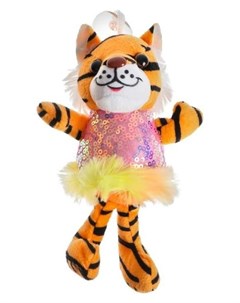 Мягкая игрушка Тигрица в платье на присоске Nnb