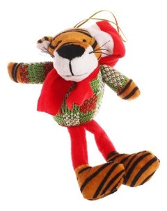 Мягкая игрушка Тигр в свитер 11 см Nnb