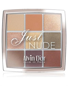 Тени для век 9 colors in 1 Just Nude Alvin d'or
