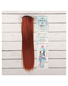 Волосы тресс для кукол Прямые длина волос 25 см ширина 100 см цвет 13 Школа талантов