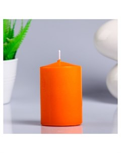 Свеча цилиндр ароматическая Апельсин 5 6х8 см Nnb