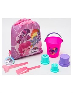 Песочный набор My Little Pony Озорные пони в рюкзаке Hasbro