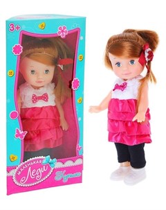 Кукла Лиза в платье с аксессуарами Кнр игрушки
